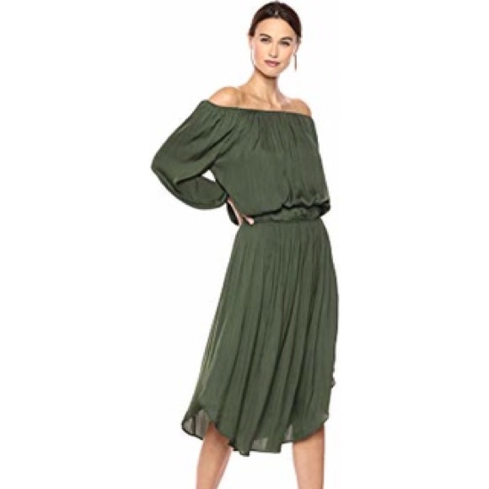 Halston scoop neck dress
